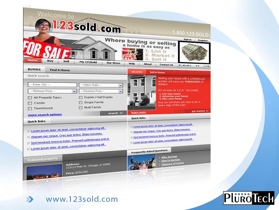 Website Design: www.123sold.com