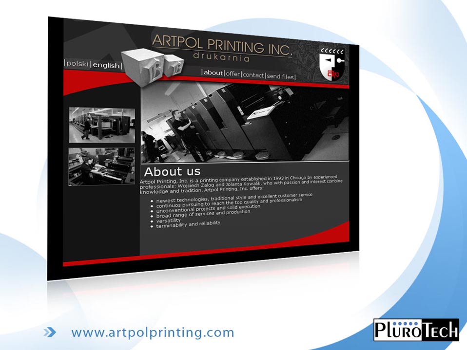 Website Design: www.artpolprinting.com