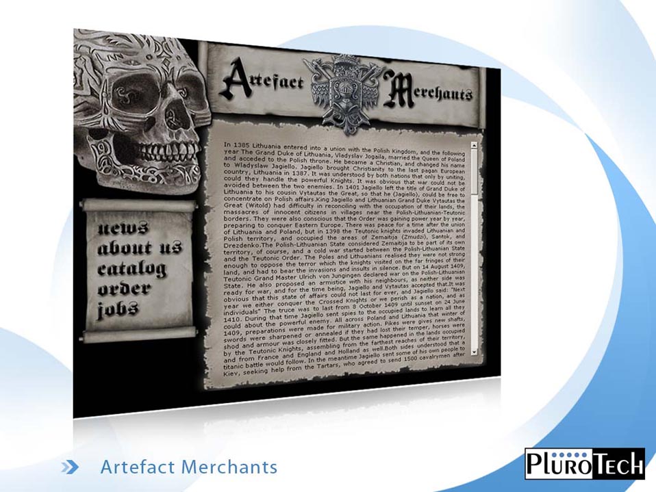 Artefact Merchants