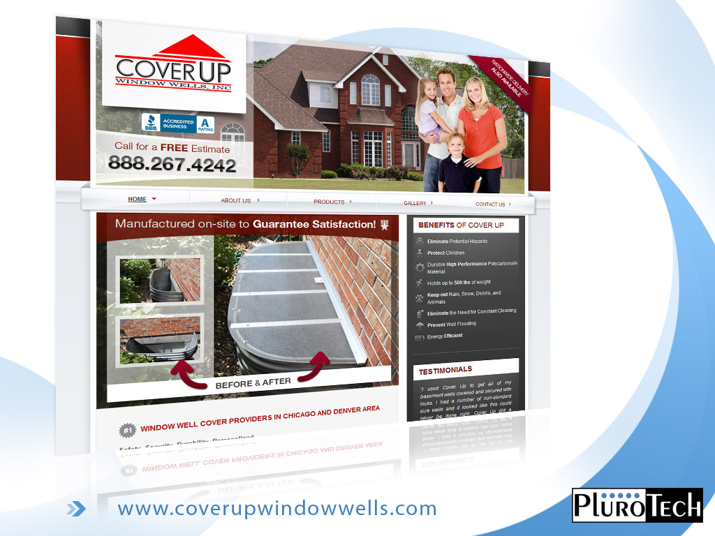 Website Design: www.coverupwindowwells.com