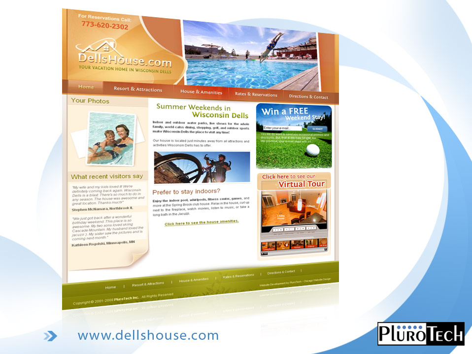 Website Design: www.dellshouse.com