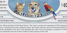 Website Design: www.petfood123.com