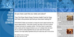 Website Design: www.petfood123.com