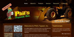 Website Design: www.philstopsoil.com